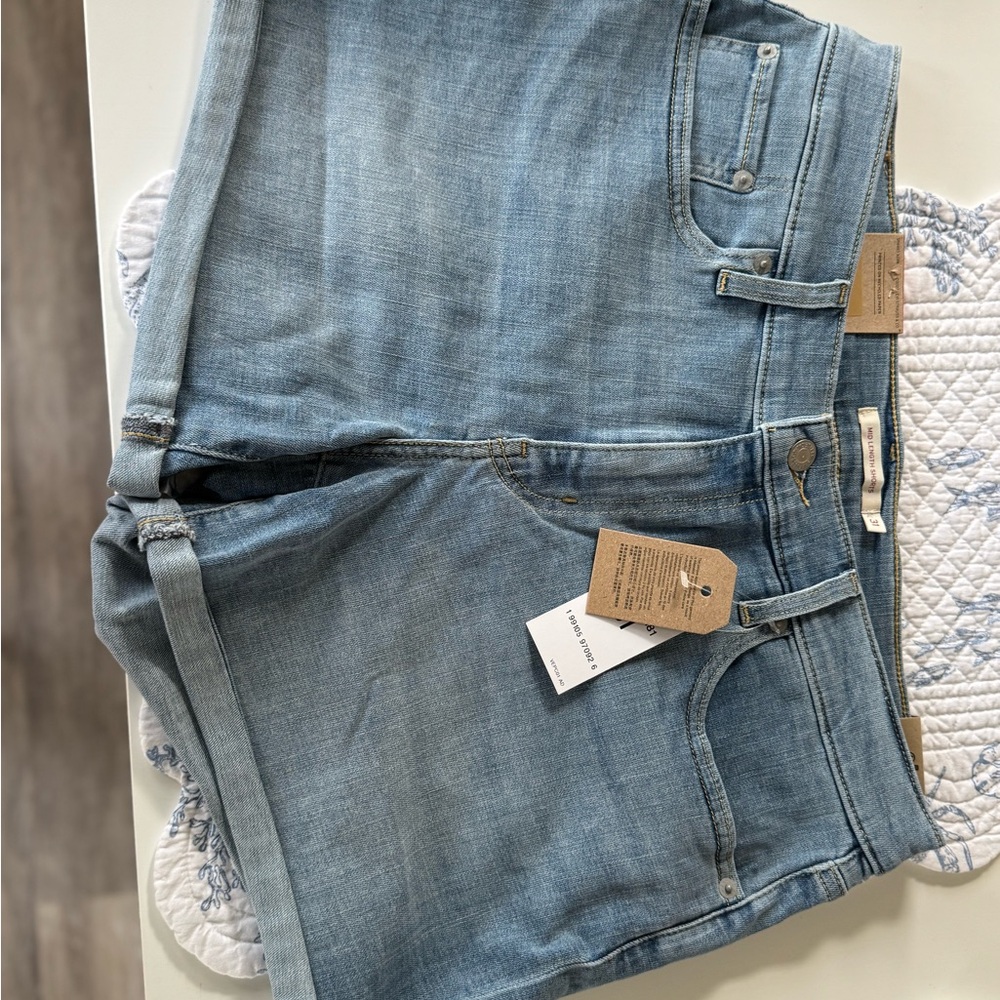 Levi's Light Blue Women's Denim Shorts
